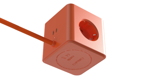 Cords® Cubical C1 (65W) – Electric Orange Cords® Cubical C1 (65W) – Electric Orange